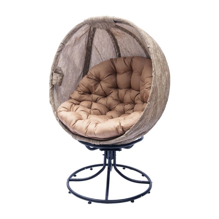 Swivel Chair Swivel Ball Chair Leaf Khaki