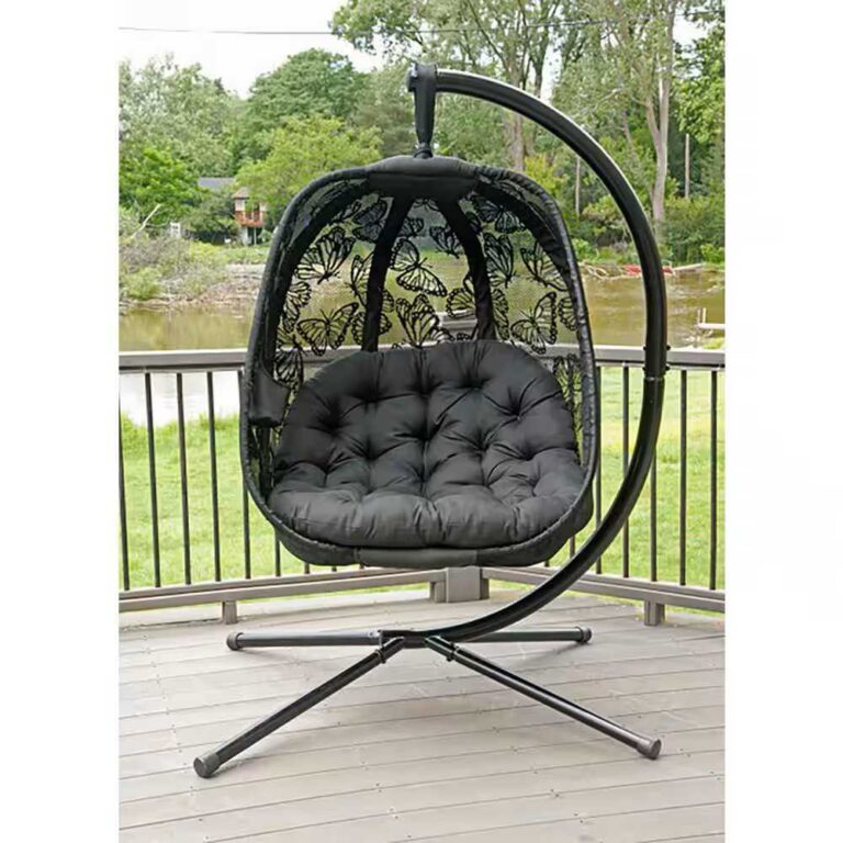 Hanging Egg Chair Egg Chair Butterfly Black