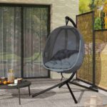 Hanging Egg Chair Egg Chair Grey